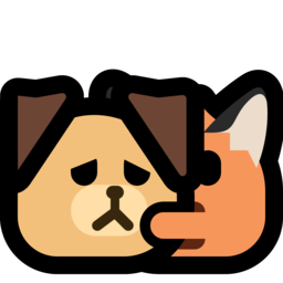 neofox_hug_dog_sad